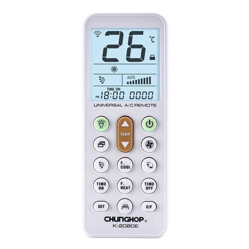 HOT CHUNGHOP Telecomando Universal sale per Climatizzatori K 2080E Универсальный ЖК пульт дистанционного