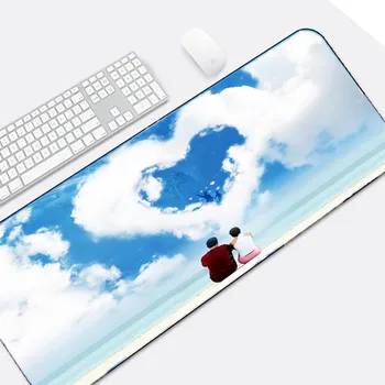 

Mairuige Lovely Pattern Lovers Love Art Printing Mousepad Tabletop Mice Mat High Quality Soft Ribber Wear Mice Pad Mouse Mat