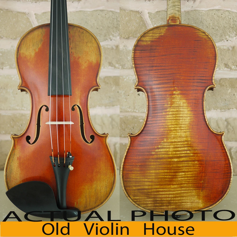 Stradivarius Cremonese 1715  Violin Model with lable, Antique varnish,Free violin case , bow and rosin,No.2514