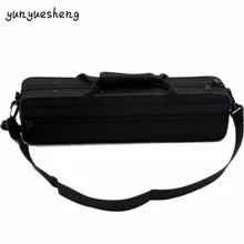 Черный Оксфорд ткань регулируемый плечевой ремень флейта чехол для переноски Gig сумка