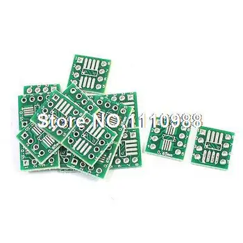 

20 Pcs SOIC8 MSOP8 SOP8 SMD to DIP8 PCB Adapter Plate Convertor Board