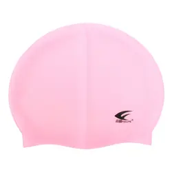 FEIUPEF плавание ming бассейн кепки силикон унисекс литой шапочка для бассейна водостойкий душ дамы мужские розовый