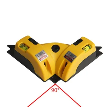 

1 Pcs 90 Degree Laser instrument Infrared Level instrument Ground line Right Angle Laser Meter Measuring Tool Components