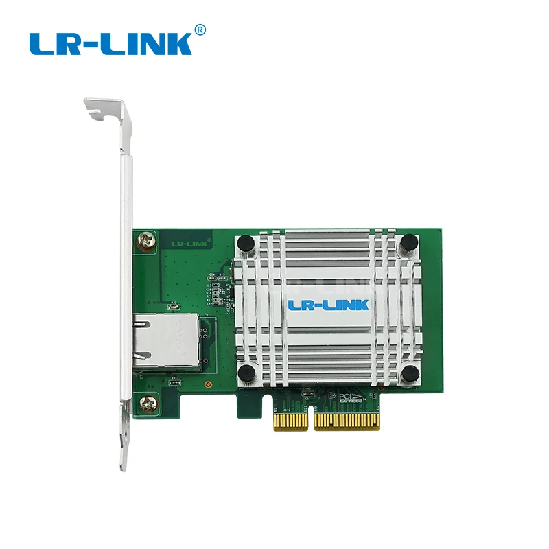Сетевой адаптер сетевой с одним портом 10G Gigabit Ethernet RJ45 медный PCI E x4 pc экспресс