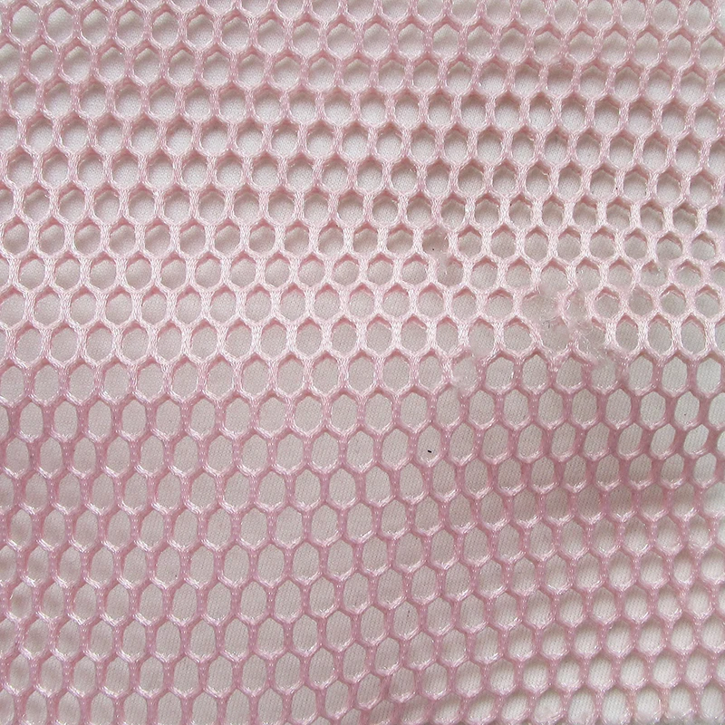Новая блестящая сотовая 3D воздушная сетчатая ткань полиэстер полые повседневные