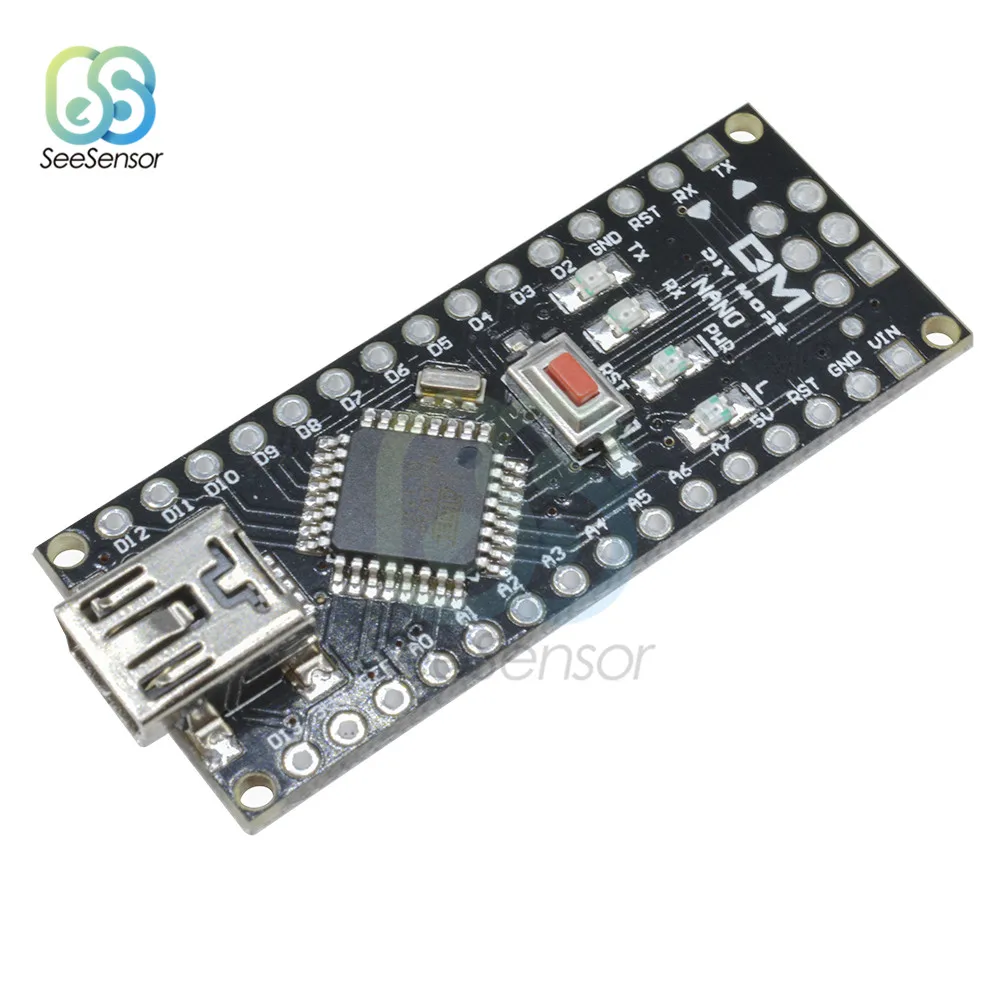 PL2303TA Nano 3,0 4,0 плата микроконтроллера ATmega328P 5 в 16 МГц для Arduino USB драйвер DIY комплект Поддержка Win7/10/XP