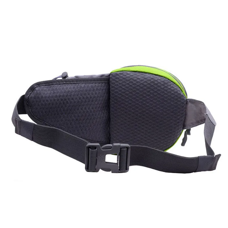 Unisex ajustable impermeable cintura correr bolsa al aire libre deportes viaje práctica senderismo deporte cintura cinturón riñonera