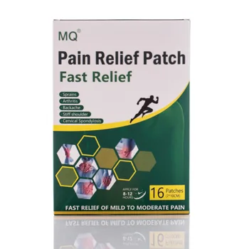 

MQ 16 Pieces Arthritis Pain Relief Patch Chinese Traditional Medical Plaster Herbal Back/Neck Pain Relieving Patch Health Care
