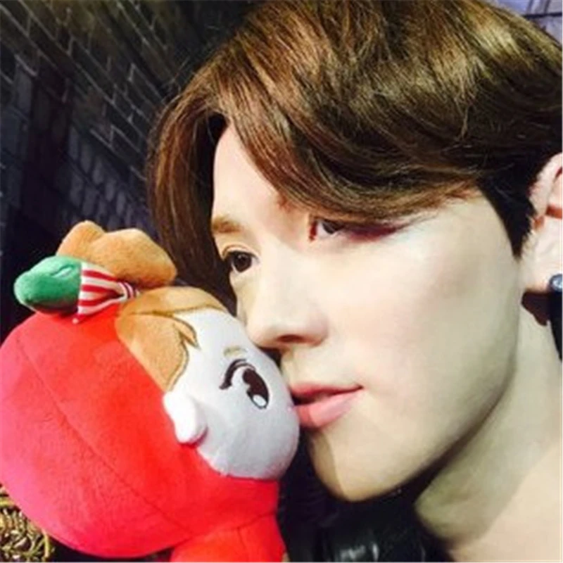 

Kpop EXO XOXO Planet #2 Luhan Little Apple Handmade 9" Plush Toy Stuffed Doll Fans Gift Collection