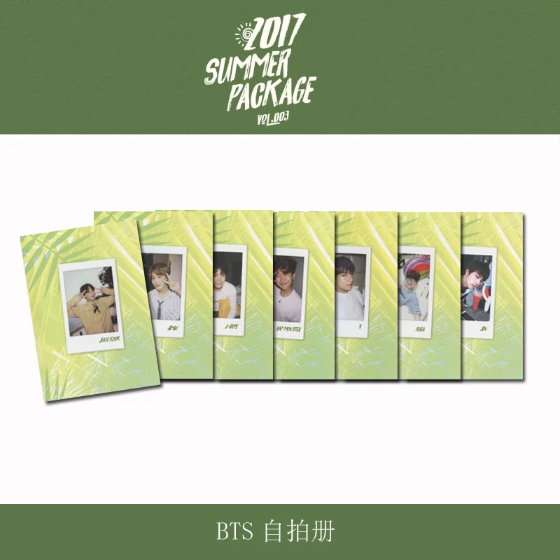 

[MYKPOP]NEW1 Summer Photo Album Suga J-Hope V Jin Jimin RM Jungkook KPOP Fans Collection SA18050810