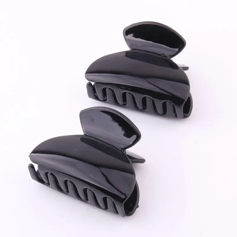 

2 PIECES Plastic Butterfly Hair Claws With Tines Hair Making Accessories New Fashion Hair Clip strong bite hair clamps 6*4.5CM
