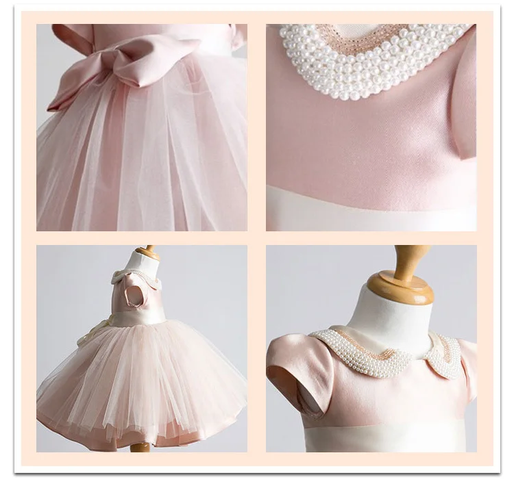pearl work frock