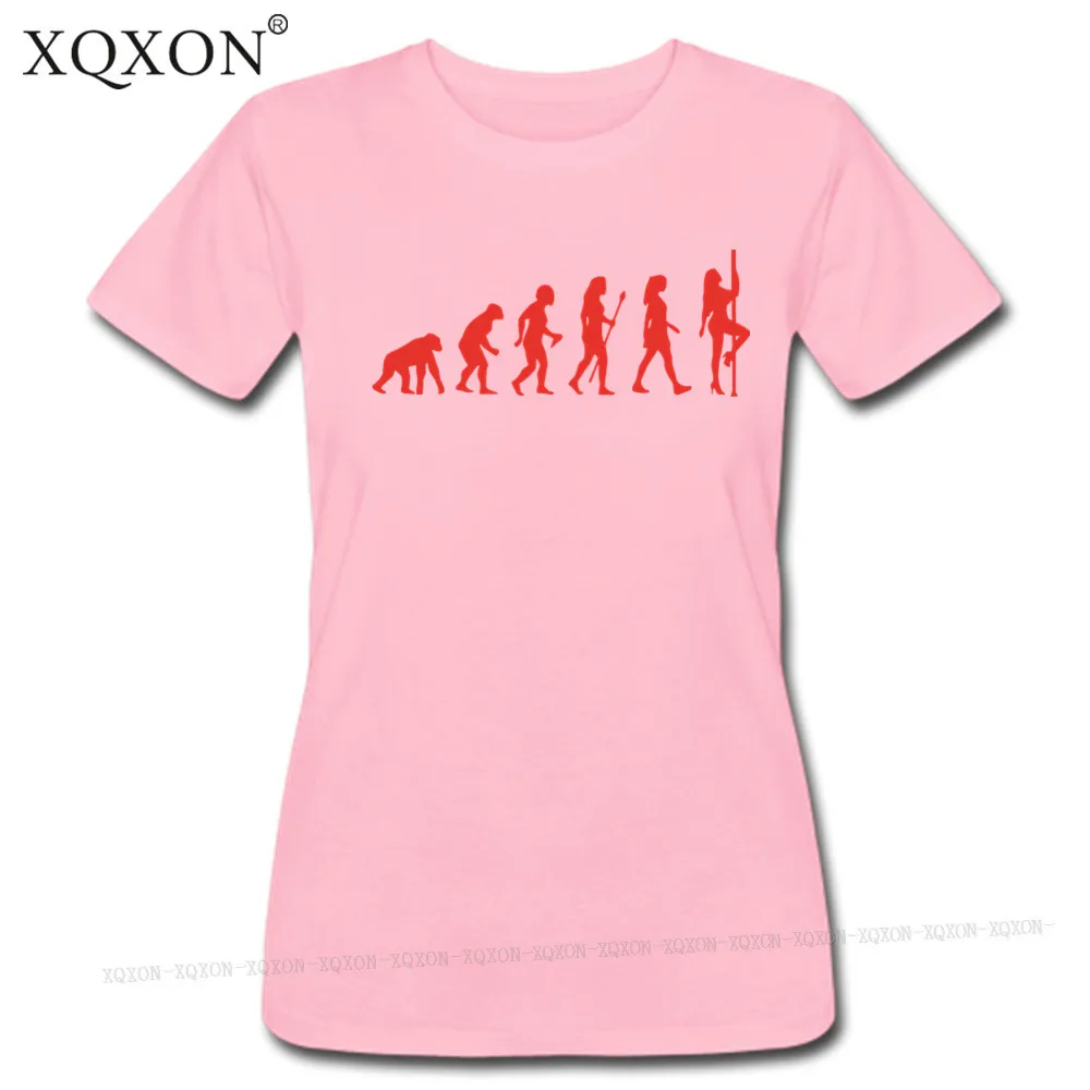 XQXON летняя новая Хлопковая женская футболка с коротким рукавом женская футболка для танцев на шесте W124 - Цвет: Pink