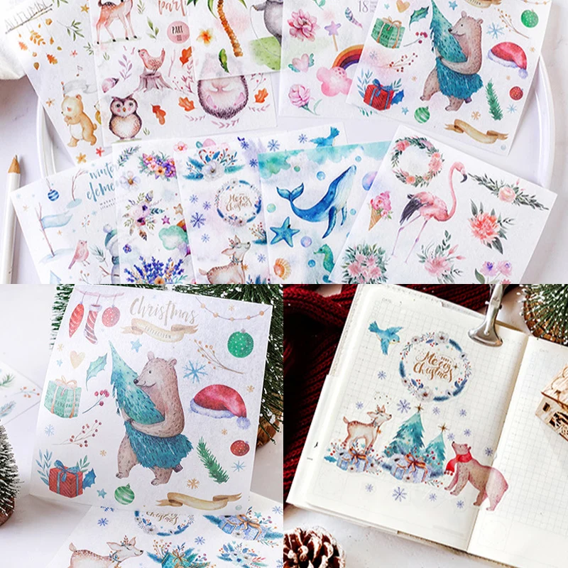 

Stationery Scrapbooking Diy Washi Stickers Label Diary Sticker 10 Sheets/Pack Decorative Craft Stickers Island Travelling