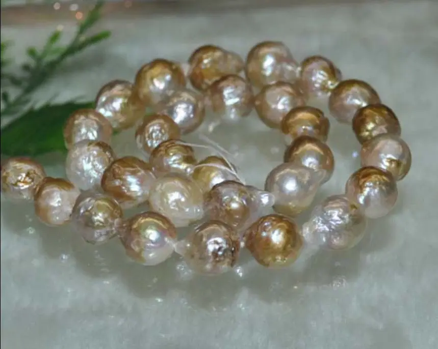 

FREE SHIPPING>>>@@ Natural Rare AAA 12-13MM South Sea pearl LOOSE BEADS 15 inch