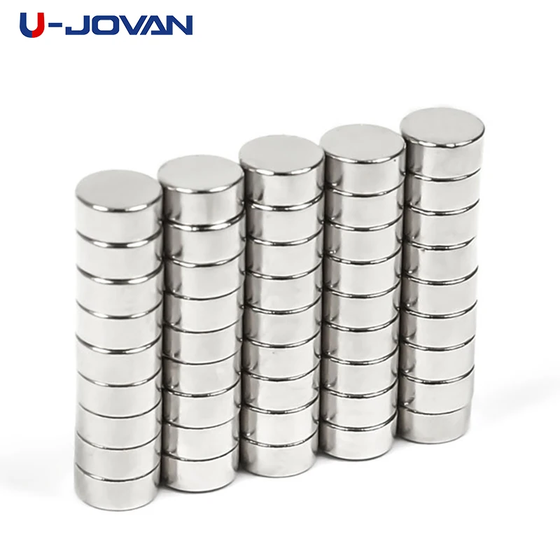 

U-JOVAN 100pcs 4 x 2 mm N35 Strong Magnet Rare Earth Mini Craft Permanet Neodymium Magnets 4*2