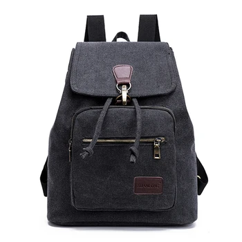 

2020 backpack Woman Canvas bags for women young teenage girls school backpacks vintage Female casual travel bags Daily backpack