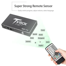 4 антенны DVB T T2 автомобиль 4 мобильность чип цифровой ТВ тюнер HD 1080P FTA