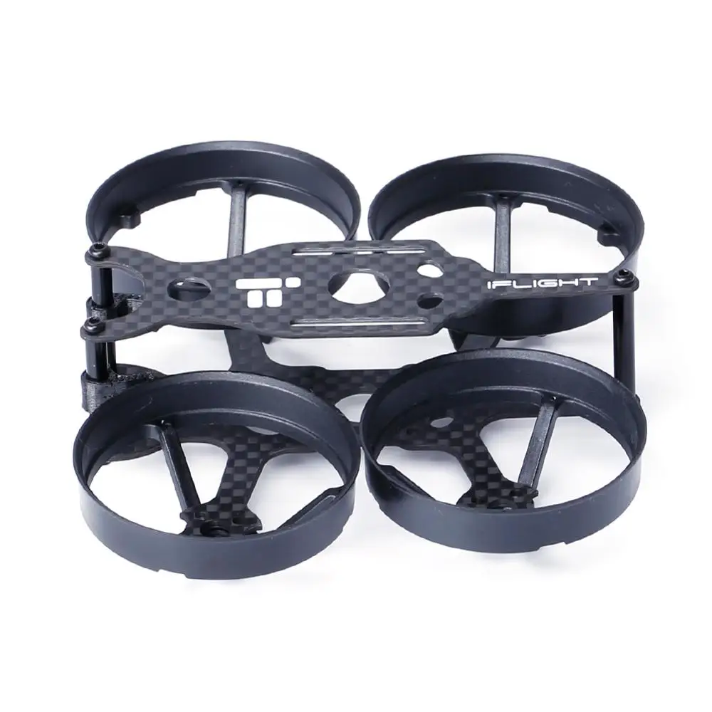 iFlight carbon fiber TurboBee 80R 80mm Micro FPV Race Whoop Frame with 40mm propeller protect guard/ducts for FPV racing drone