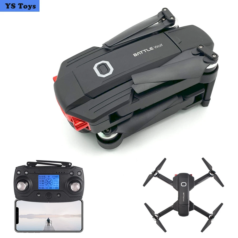 

RC Drone GPS Position Quadcopter With Camera 4K HD Wifi FPV Helicopter 500M Remote Distance 25Mins Flying Dual Camera Drones