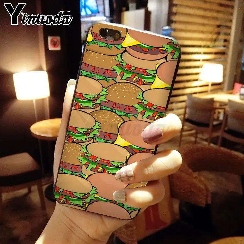 Cute food french fries burger pizza