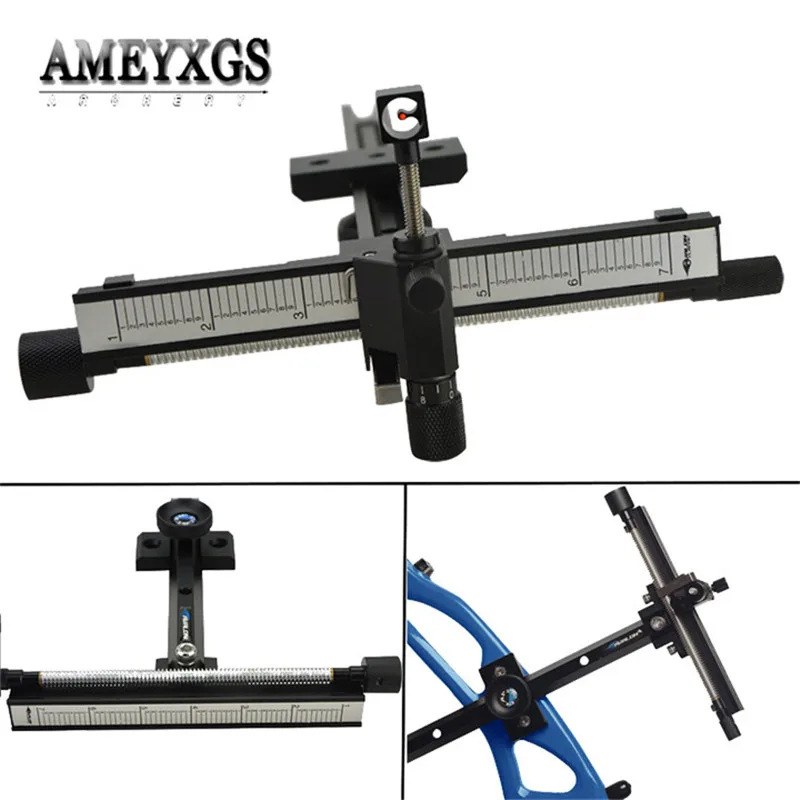 

Recurve Bow Sight Archery Practice QT268 Aiming Scope Right Hand For Outdoor Sports Hunting Shooting Accessories