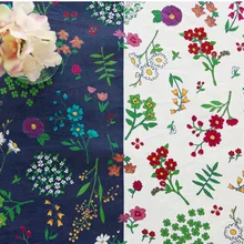 Ручная работа Красочные Лоскутные полосы утолщенная хлопковая ткань печать ткань стол очищенный хлопок холст ткань пэчворк 0,5 м