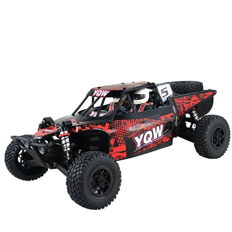 YQW 1/8 2 4G 4WD красный Радиоуправляемый автомобиль рама внедорожный пустынный