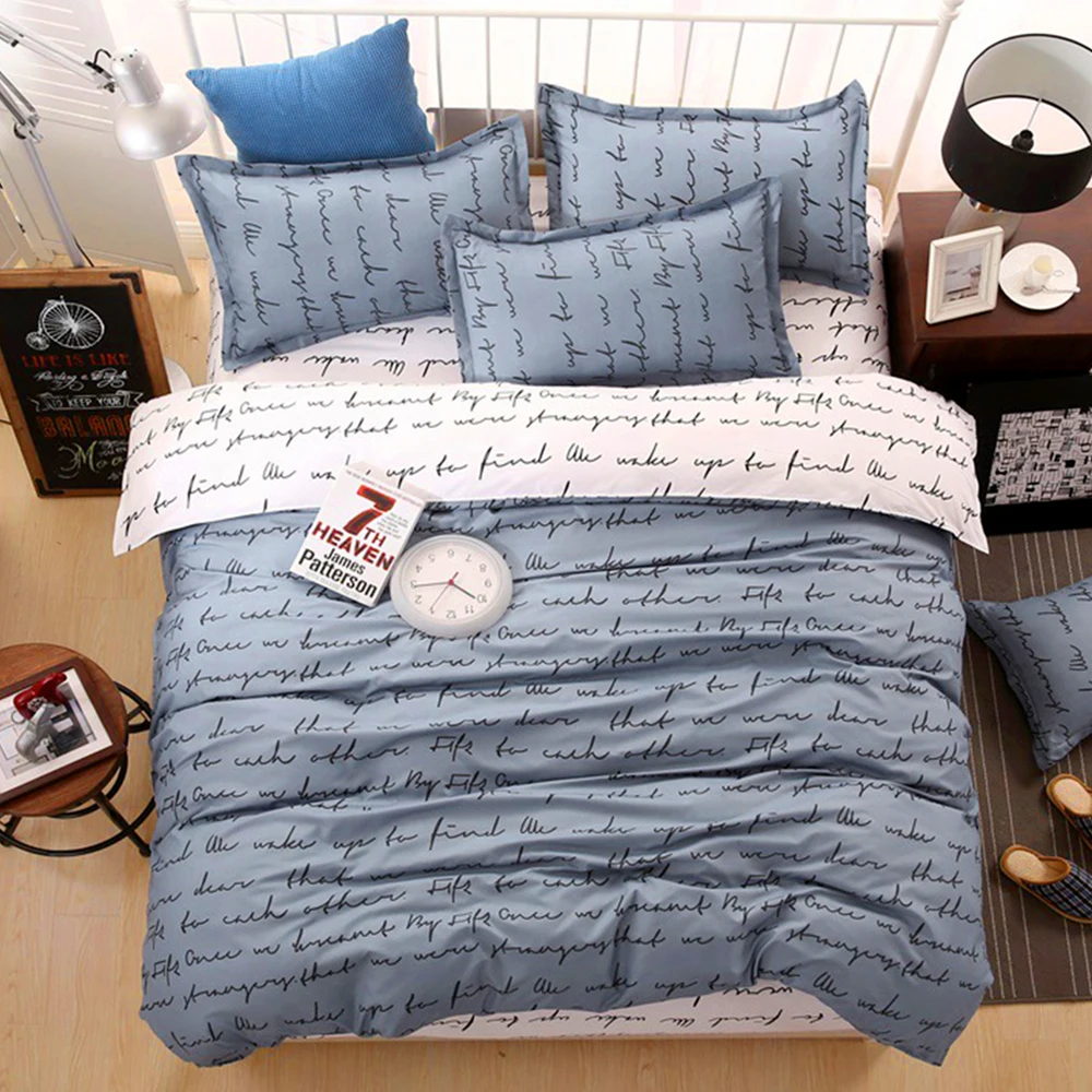 love letter duvet cover