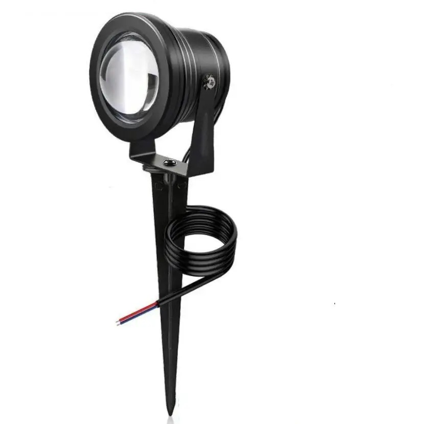 

AC85V-265V DC12V Outdoor LED Garden Lawn Light 10W Landscape Lamp Spike Waterproof DC12V Path Bulb Warm White Spot Lights