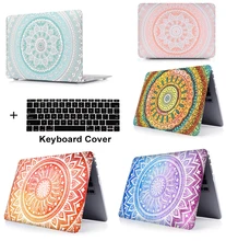 Laptop Print Pattern Protective Hard Shell Case Keyboard Cover Skin For 11 12 13 15″ Apple Macbook Air Pro Retina Touch Bar LS
