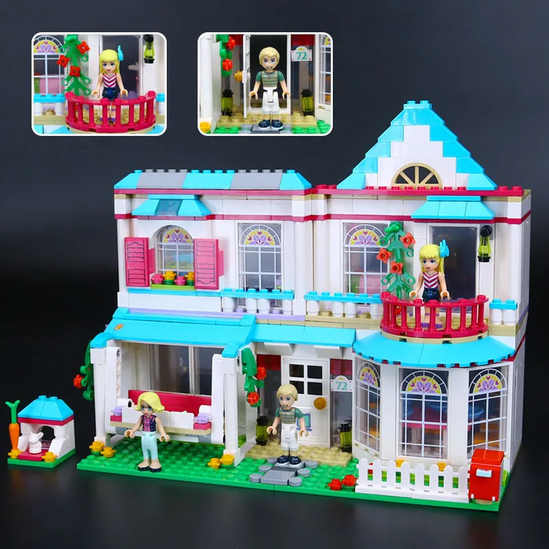 

lepin 01014 Genuine Good Friend Girls Series Lepin The Stephanie's House Set Building Blocks Bricks with Legoing Friends 41314