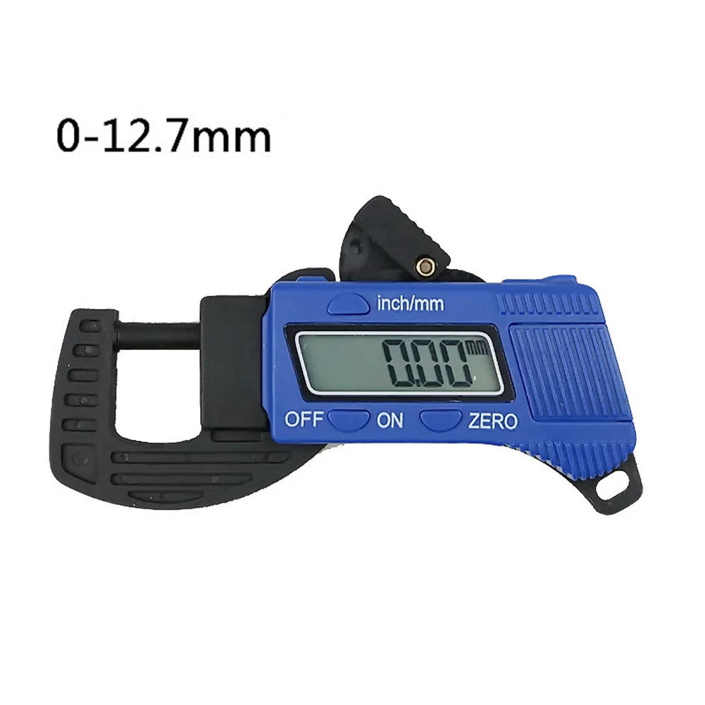 

0-12.7mm LCD Screen Paper Jewelry Horizontal Electronic Thickness Gauge Caliper Digital Measuring Micrometer Carbon Fiber Tool