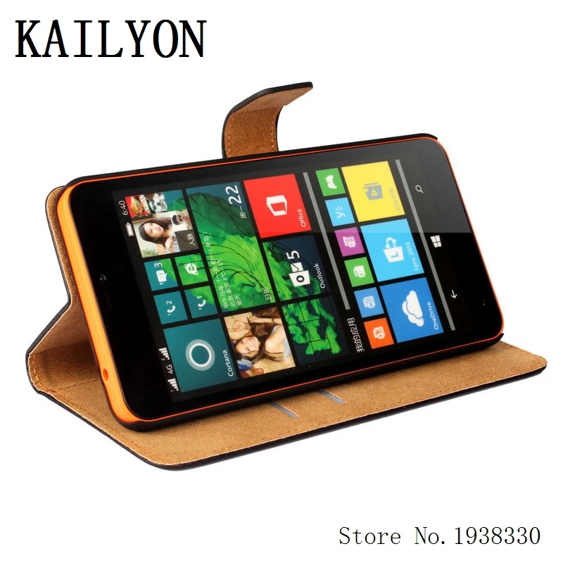 KAILYON популярный чехол из натуральной кожи для Nokia microsoft Lumia 640 XL 640XL LTE Dual SIM флип бумажник чехол для задней панели сотового телефона защита S