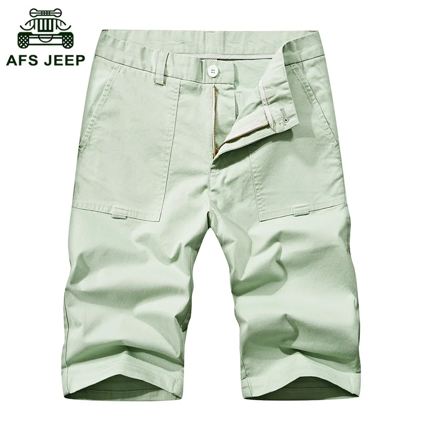 AFS JEEP наивысшего качества летние хлопковые мужские дышащие шорты мужские шорты удобные большие размеры крутые шорты Masculino