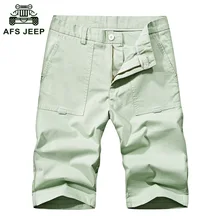AFS JEEP наивысшего качества летние хлопковые мужские дышащие шорты мужские шорты удобные большие размеры крутые шорты Masculino