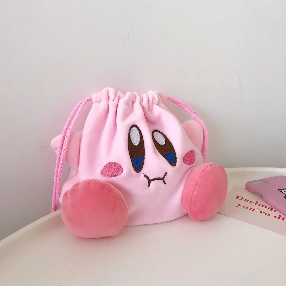 Candice guo плюшевая игрушка мультфильм розовый Hoshi no Kirby мягкая сумка для хранения на