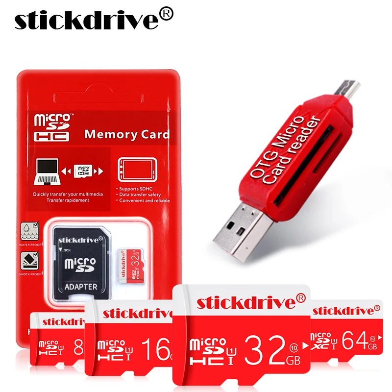 New Memory Card C10 32GB 16GB 8GB SDHC Micro SD Card 128GB 64GB SDXC