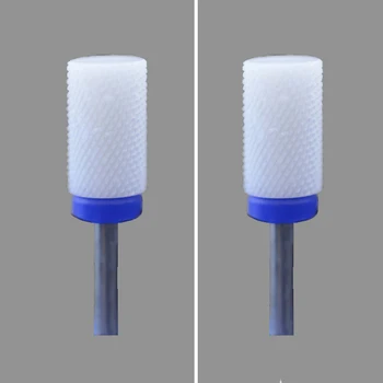 

White-6PCS -Ceramic Nail Drill Bit - Large Barrel Bit - (0082.066)