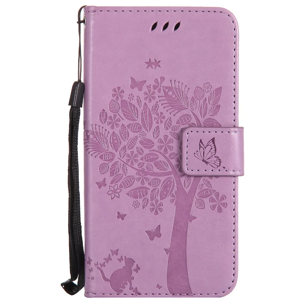 

Wallet Leather Phone Case Cover For Huawei Y6 3D Embossed Flip Case for Huawei Honor 4A with Stand Card Holder cases shell capa