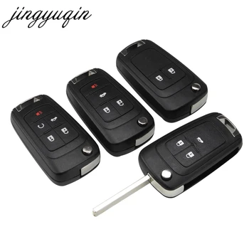 Keyforkess 10pcs 2/3/4/5 BTN Chiave Borsette per VAUXHALL OPEL Insignia Astra J Zafira C Mokka auto Controllo Fob Custodia HU100 Lama
