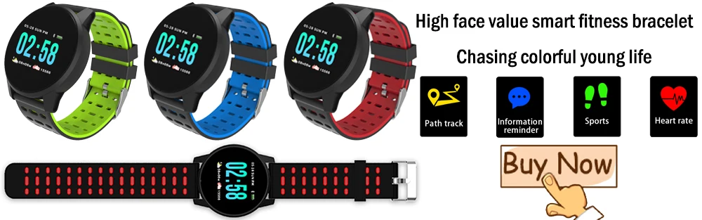 Smart fitness bracelet watch 01