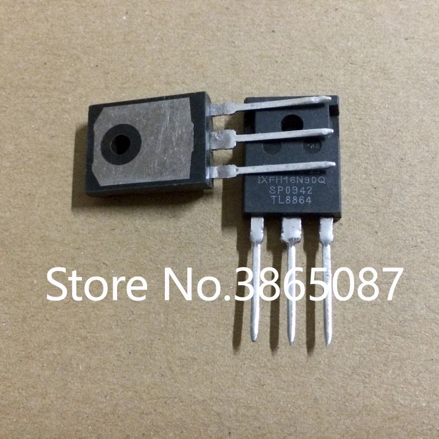 

IXFH16N90Q IXFH16N90 TO-247AD TO-247 16A 900V N-CHANNEL SI POWER MOSFET TRANSISTOR MOS FET TUBE 10PCS/LOT ORIGINAL NEW