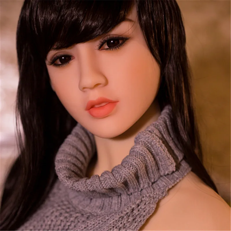 Beautiful Asian Tpe Wmdoll Silicone Sex Doll Head Free Wig For 140 170cm In Sex Dolls From