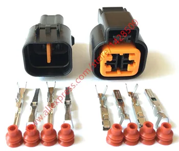 

5 Set Female Male Kum PB621-04020 PB625-04027 4 Pin Auto Connector Electric Socket