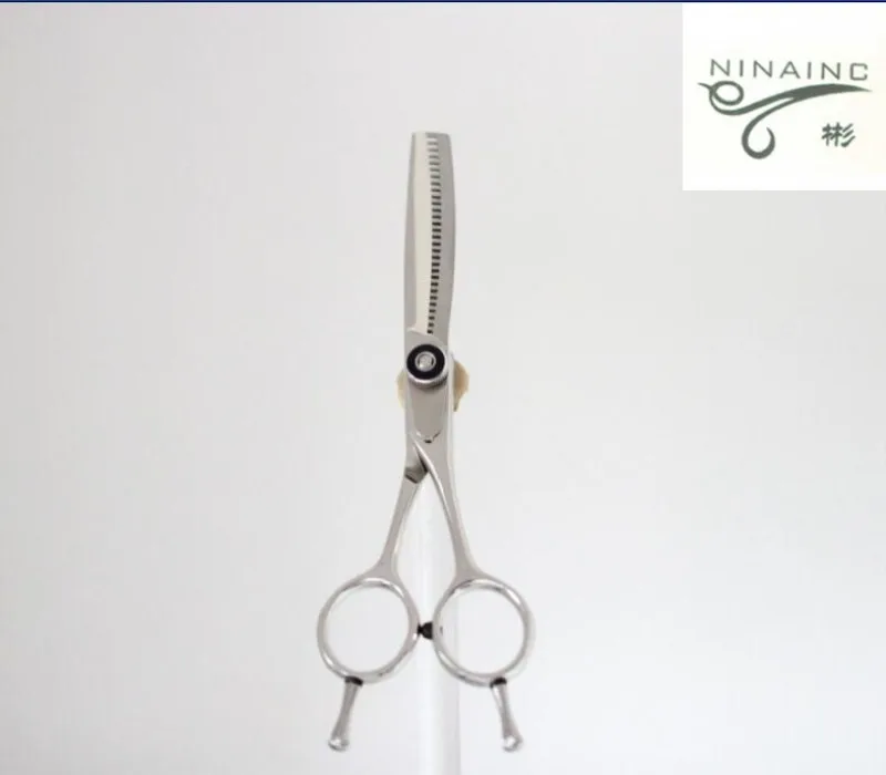 

5.5inch "NINAINC" cutting scissors made of Japanese Hitachi 440C steel , high quality shears