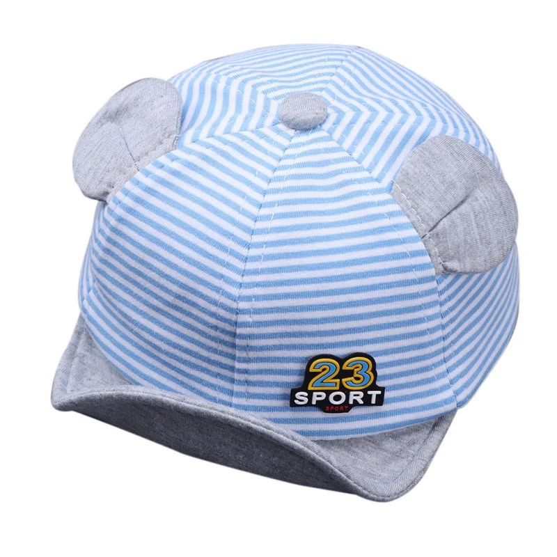 Детские шапки Детские аксессуары Регулируемая бальная шляпа детская бейсбольная кепка дышащая полосатая с животным принтом для девочек и
