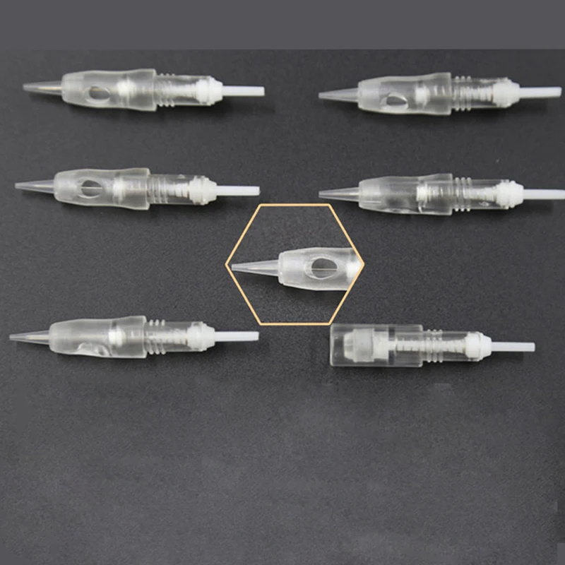 Wholesale 50pcs 1R3R5R5F7F tattoo Cartridge Needle For Eyebrow Lip Liner Permanent makeup Microgigmentation Machine        -2