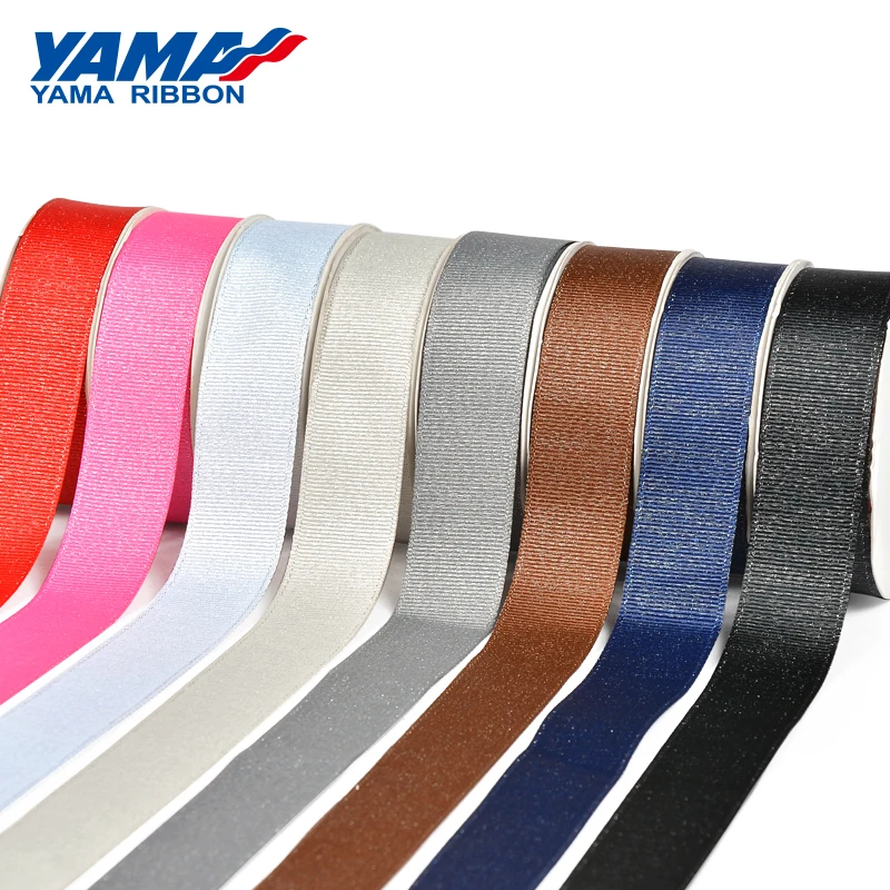 

YAMA Silver Purl Grosgrain Ribbon for Crafts 3mm 1/8" inch 350yards/roll DIY Wedding Decoration Rose Flowers Bow Handmade Gifts