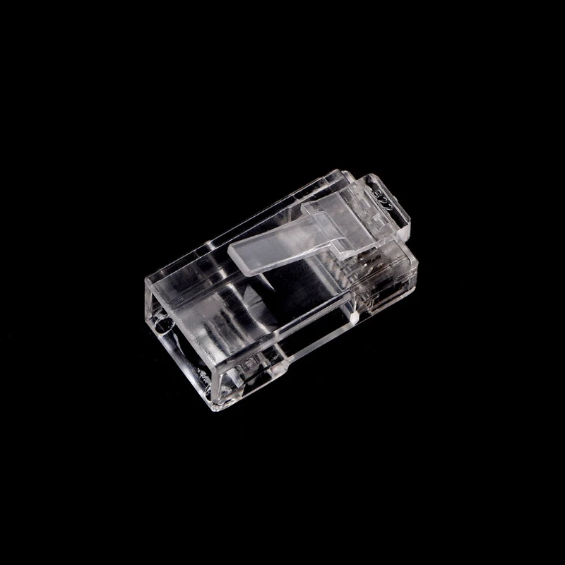 RJ45 CAT6 8-контактный модульный Вилки utp-неэкранированная версия с Загрузочная панель Лидер продаж